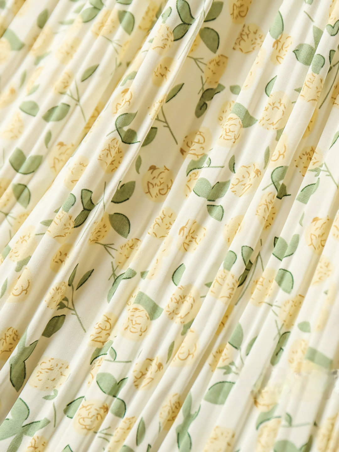 Юбка 42-48, размер стандарт, желтый, принт — фото 1