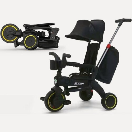 Изображение товара Трехколесный велосипед Slider IT108919 цвет черный
