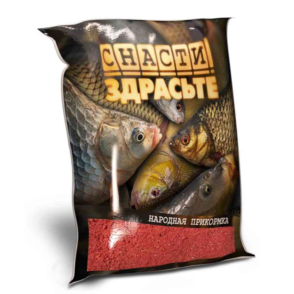 Прикормка «снасти здрасьте!» (Народная) Клубника 18+