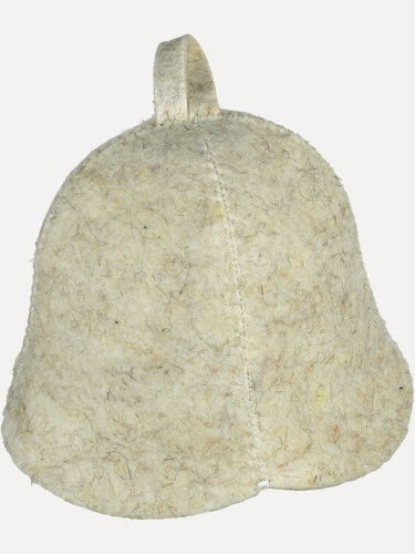 Изображение товара Шапка для бани (светлый войлок)