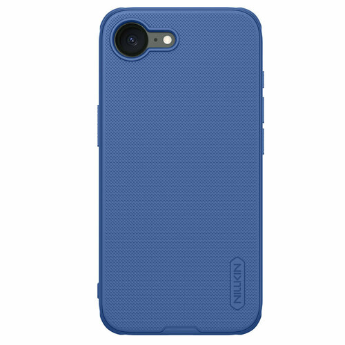 Накладка Nillkin Frosted Shield Pro пластиковая для iPhone 16e Blue (синяя)
