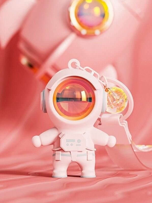 Брелок, розовый — фото 1