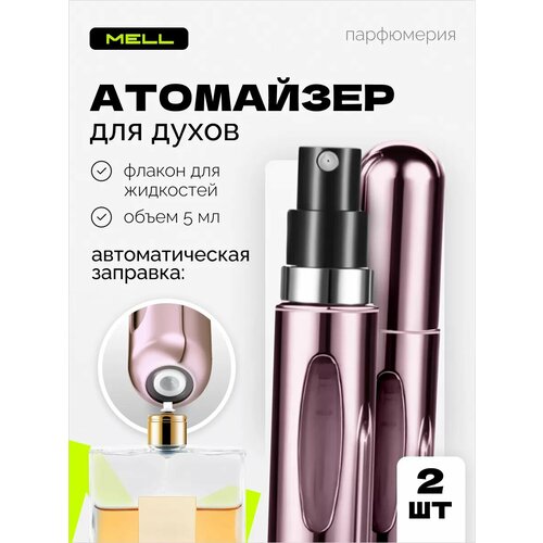 Атомайзер MELL, 2 шт., черный