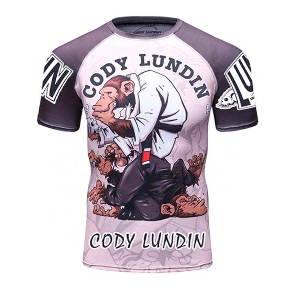 Codylundin Rashguard для джиу-джитсу мужской полиэстер