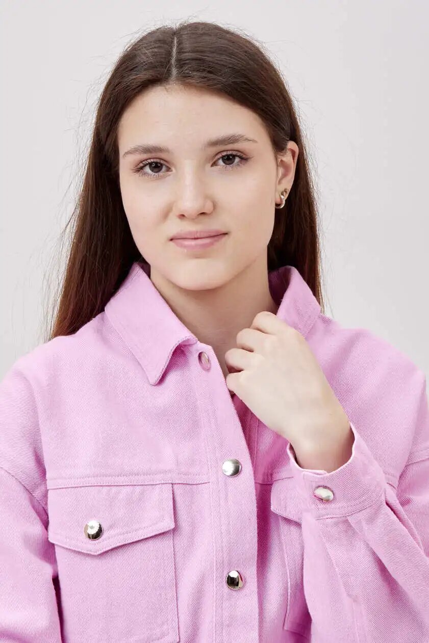 Ветровка Selfie, размер L, розовый — фото 1