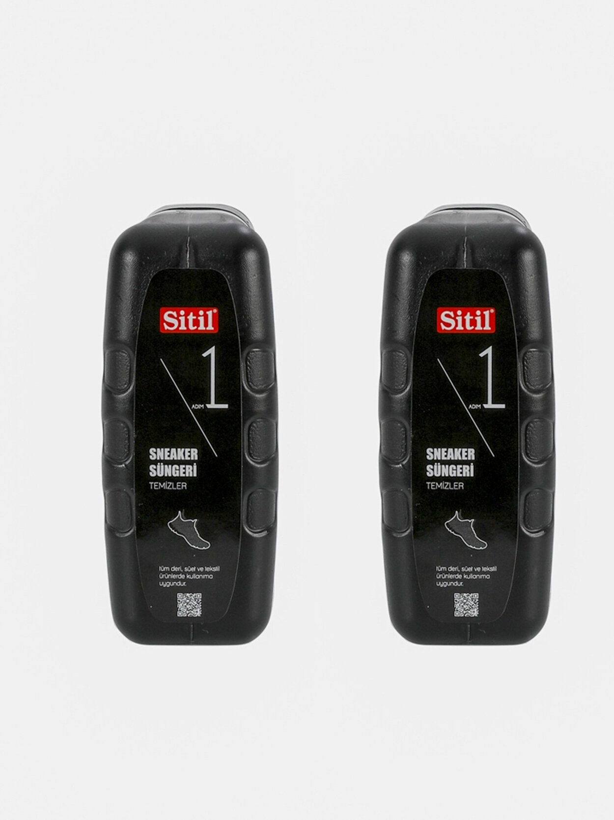 Black edition Sport Shoe Cleaning Sponge 75 ml, чистящая губка для спортивной обуви, Sitil 2шт