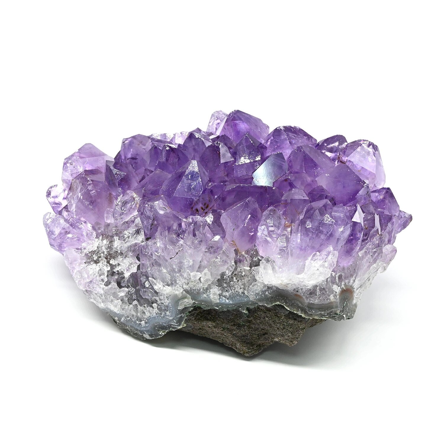 Друза аметистовая самородная 127*71*52мм, 607г (E) .