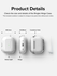 Прозрачный силиконовый чехол для наушников AirPods Pro 2