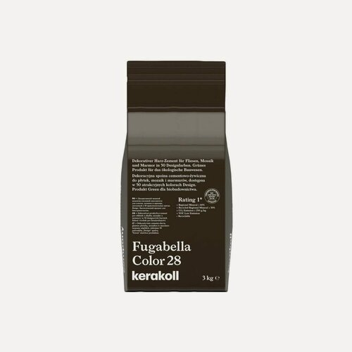 Изображение товара Затирка цементно-полимерная Fugabella Color №28 Kerakoll 3 кг
