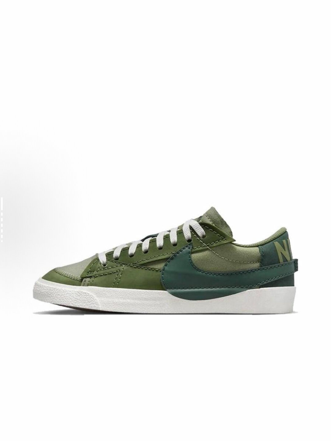 Кроссовки NIKE Blazer Mid '77 SE, размер 43 EU, green/black/white