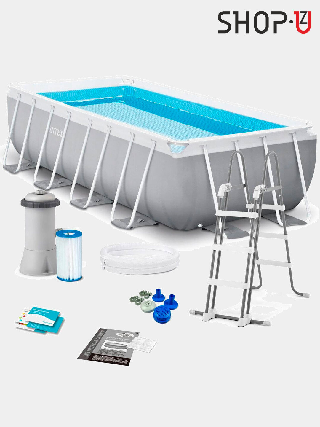 Бассейн каркасный Intex Prism/Metal Frame /Ultra XTR Frame Intex / Intex Easy Set — фото 1