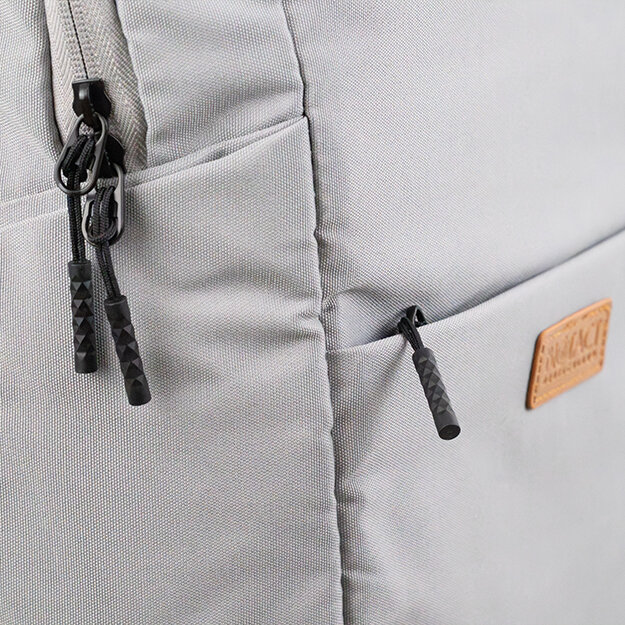 Сумка , фактура рельефная, матовая, серый/серый — фото 1