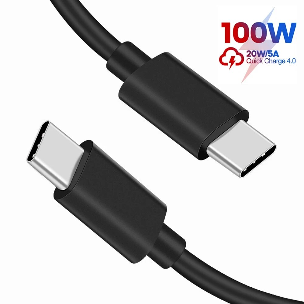 Адаптер USB B (папа)-USB Type C (мама), 1m cable black