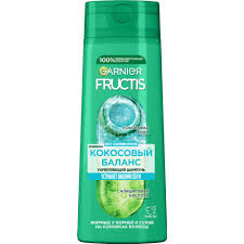 Шампунь Garnier Fructis "Кокосовый баланс", для жирных волос, 400мл — фото 1