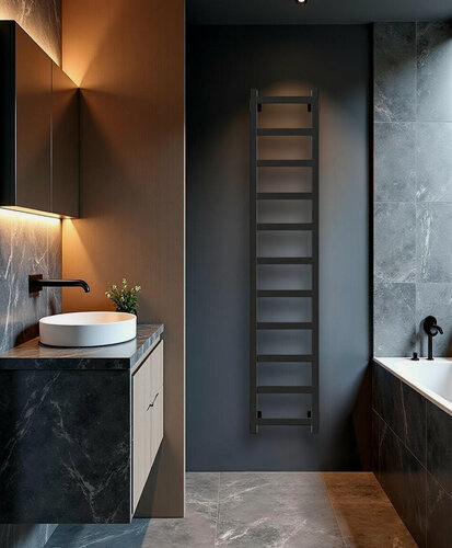 Изображение товара Полотенцесушитель водяной Quadro-1 150x30 см Черный