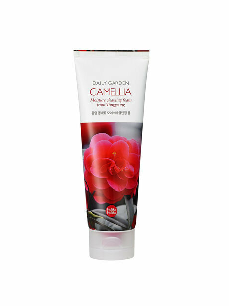HOLIKA HOLIKA Пенка для всех типов кожи лица Daily Garden Camelia очищающая 120 мл