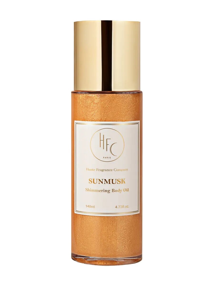 Парфюмированное масло для тела HFC "Sunmusk" Shimmering Body Oil, 140 мл