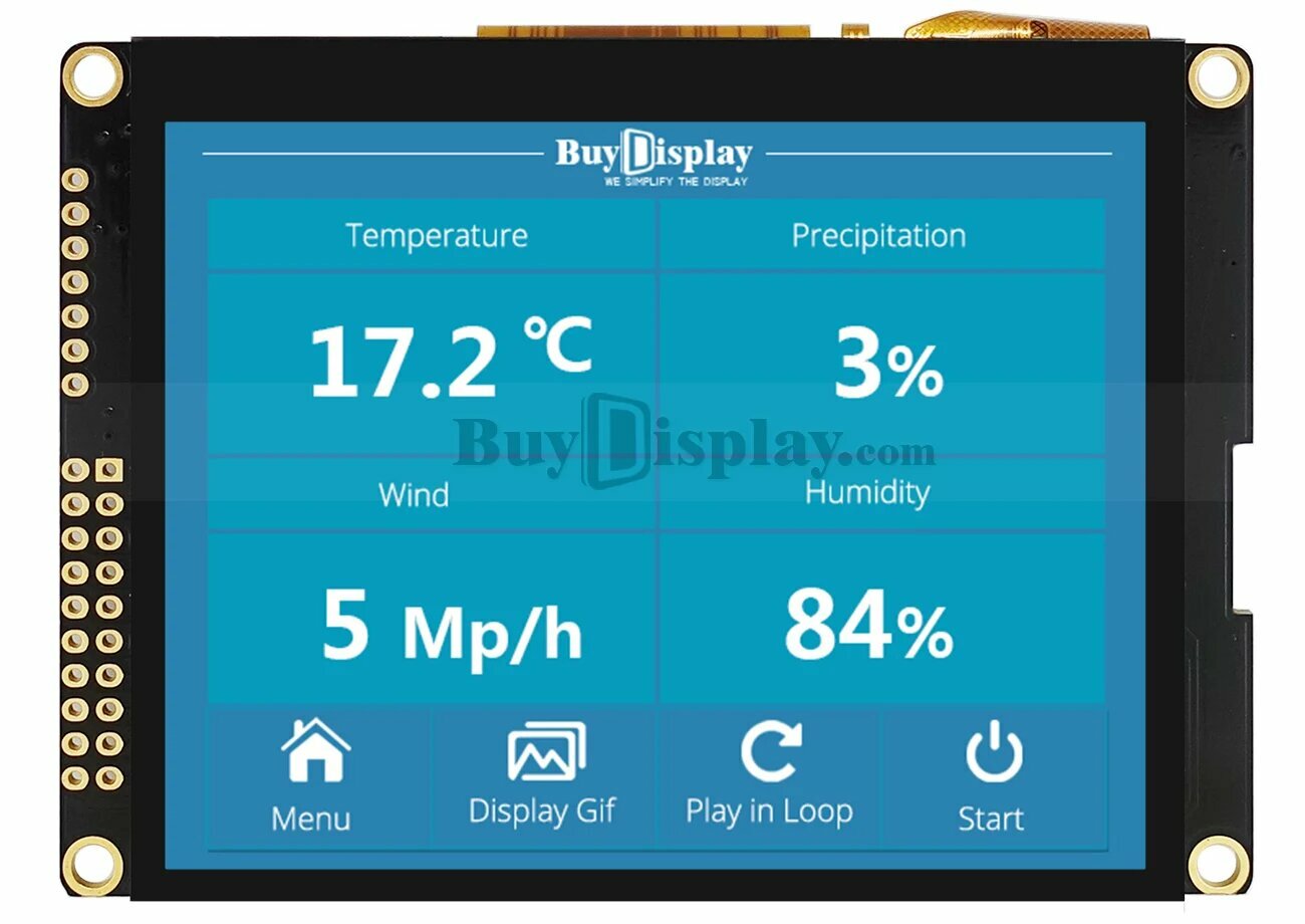 3,5-дюймовый модуль TFT-дисплея IPS 320x240 LQ035NC111, LQ035NC211 для Arduino, Capacitive Screen