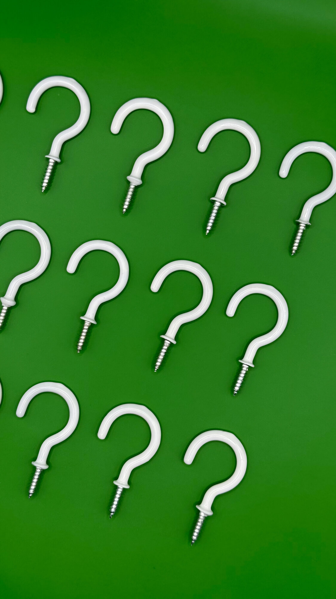 Крючки-саморезы 15 шт для одежды, для ванной, настенные, для дома и дачи, цвет Белый, D'Mari — фото 1