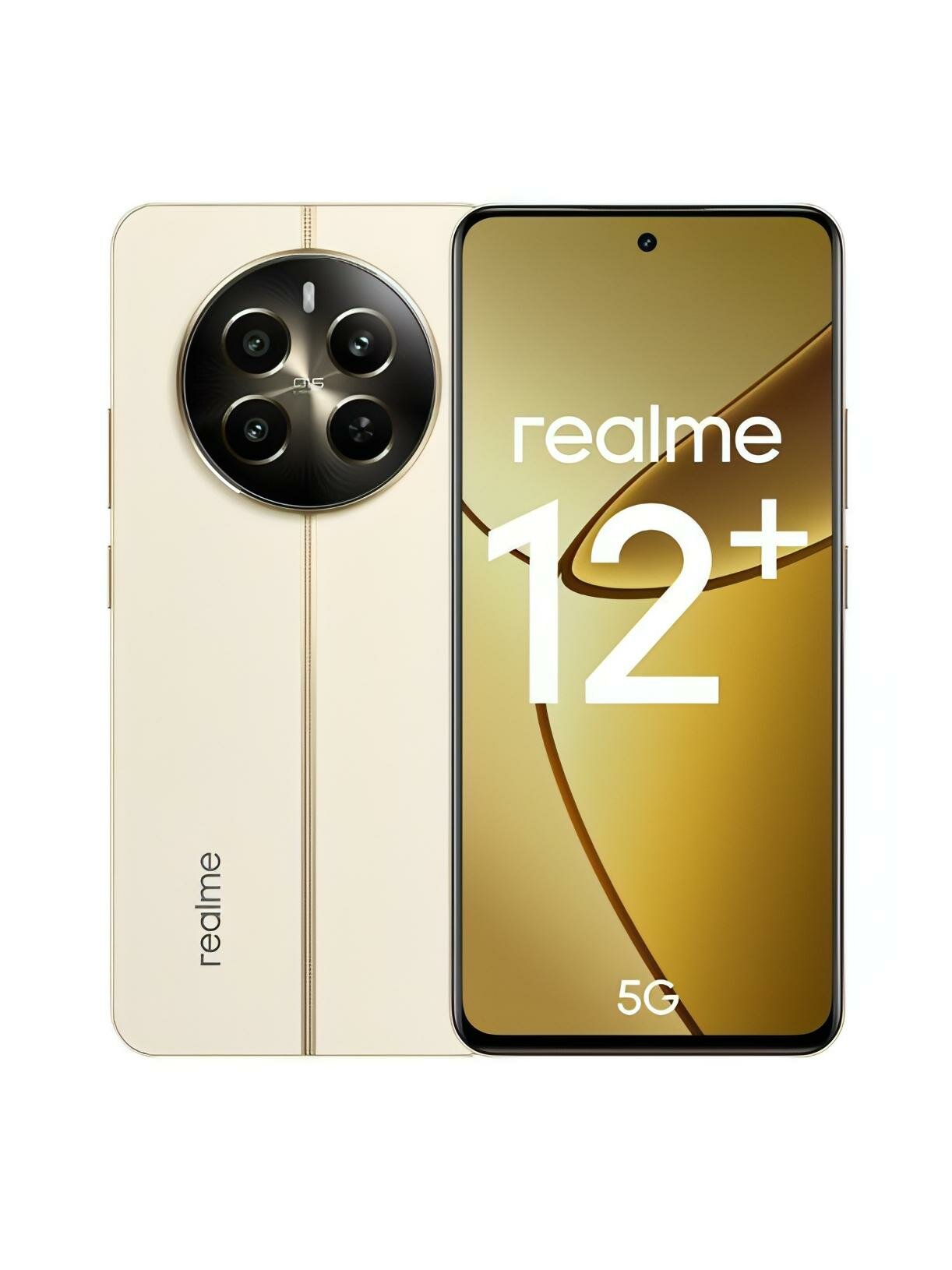 Смартфон realme 12+ 5G 12/512GB Beige Sand — фото 1