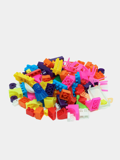 Конструктор Lego для детей, 205 элементов, безопасный пластик, без Бисфенола-А — фото 1