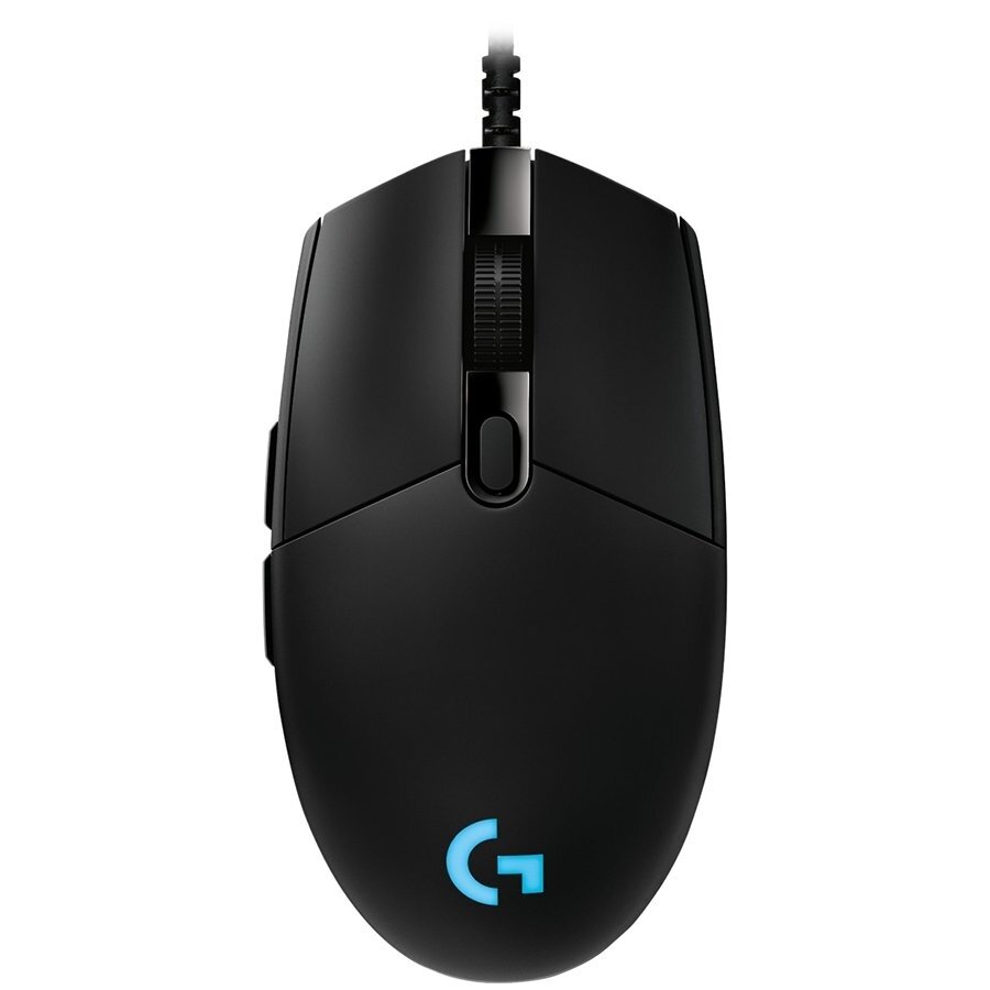 Мышь проводная Logitech G PRO HERO черный, 25600 dpi, USB, кнопки - 6 — фото 2