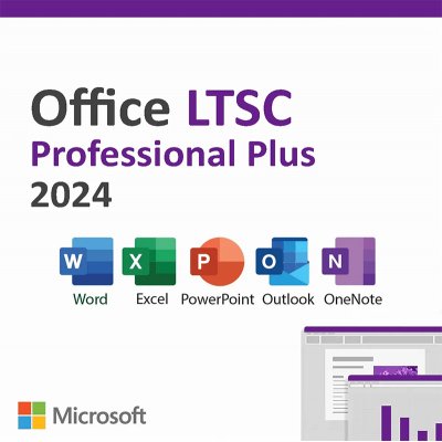 Ключ Office 2024 Pro Plus LTSC (Бессрочная активация, Windows 10/11, 32/64bit) — фото 1