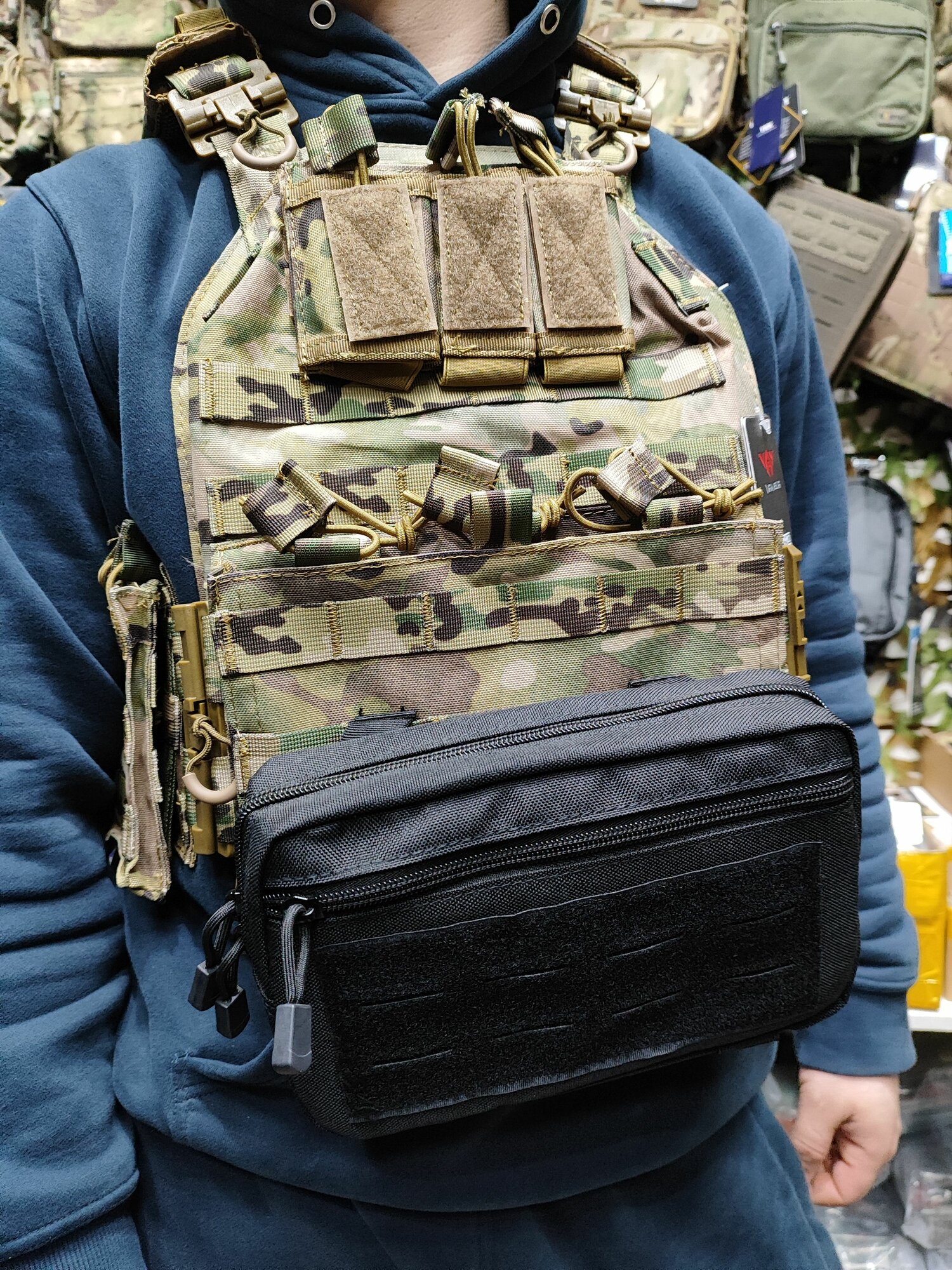 Подсумок Шторм Molle административный органайзер для бронежилета, рюкзака