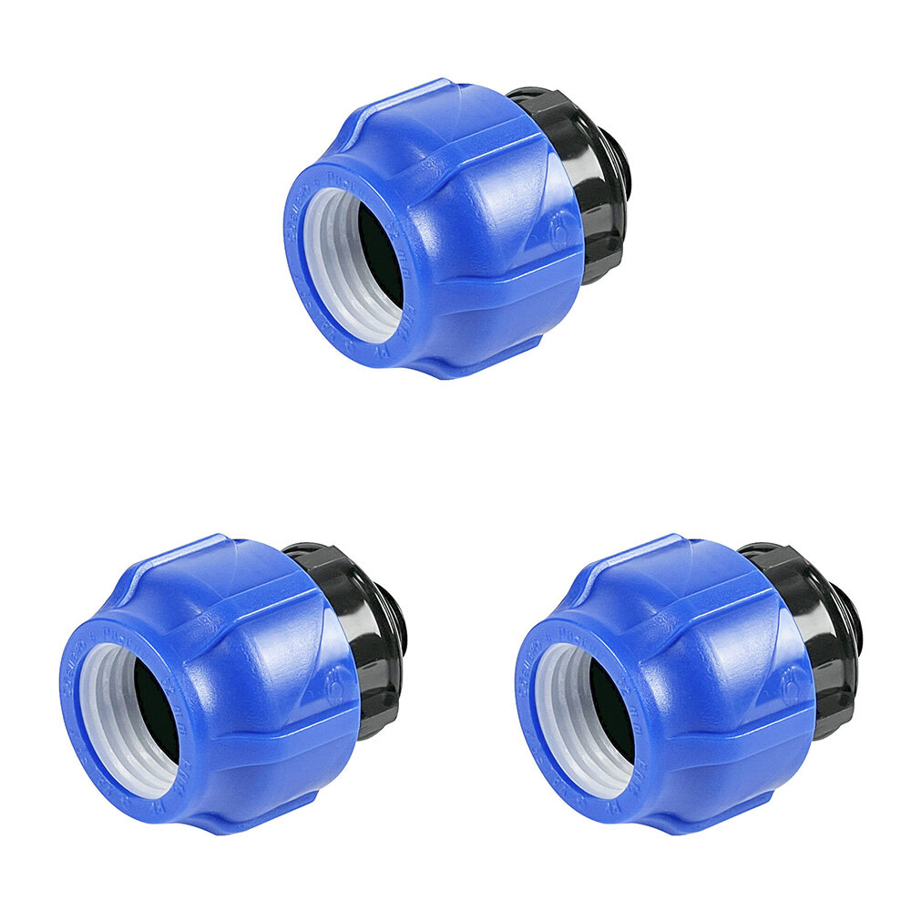 Муфта ПНД компрессионная переходная 32х1/2 НР(ш) (3 шт.)