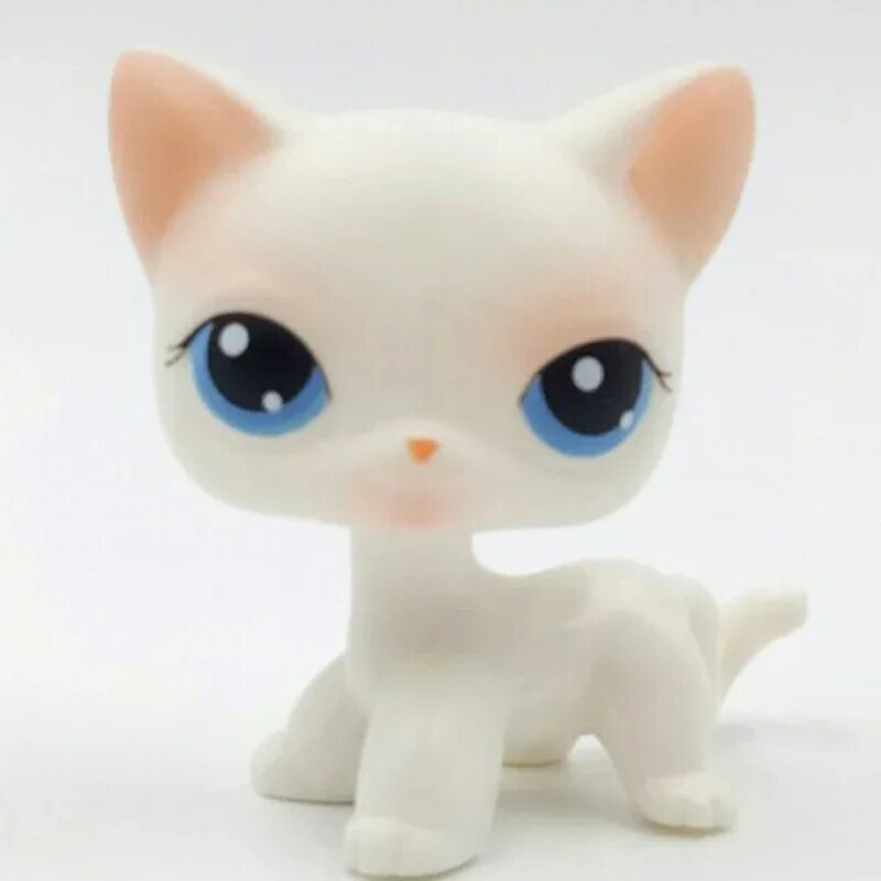 Littlest Pet Shop виниловые фигурки котята OUZEY, Белый, Унисекс