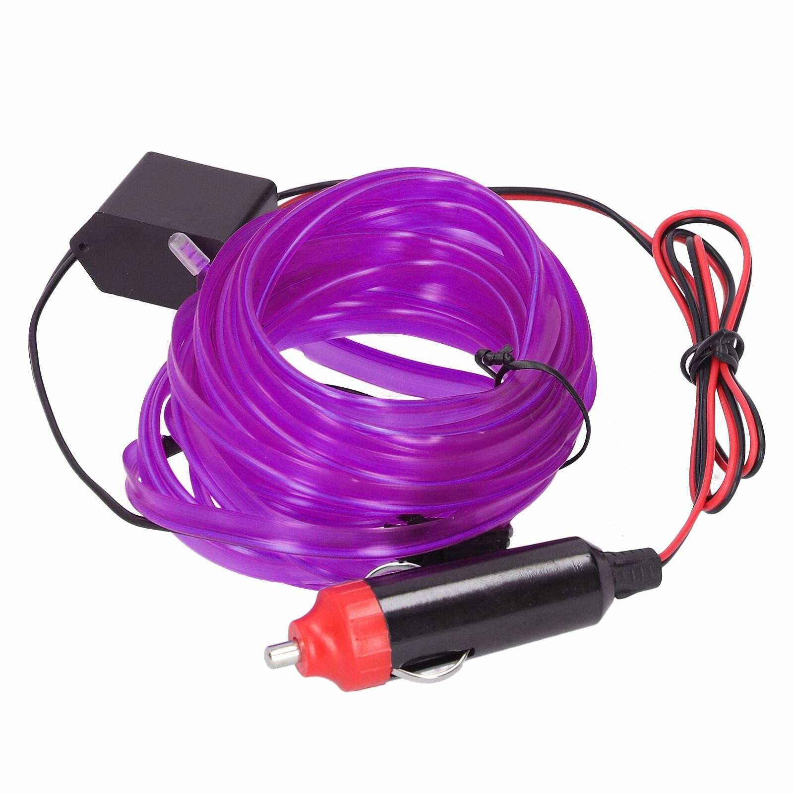 5 м светодиодная лента (12V, сигаретный прикуриватель, фиолетовый)