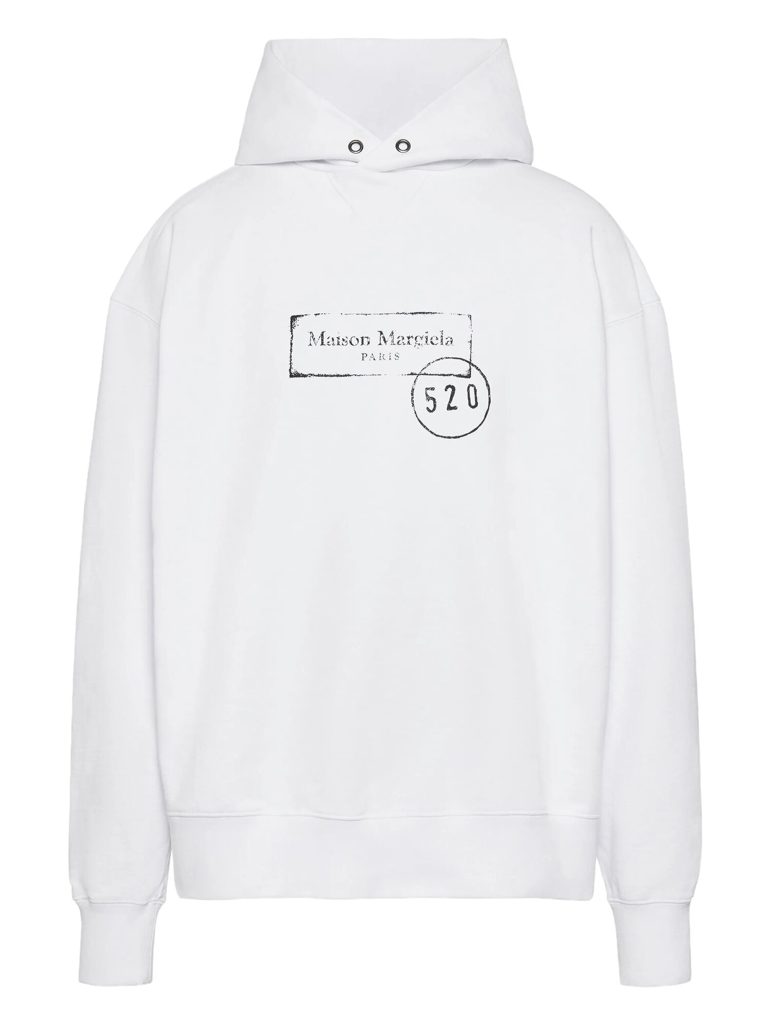 Худи Maison Margiela Базовое худи, размер XL, , белый