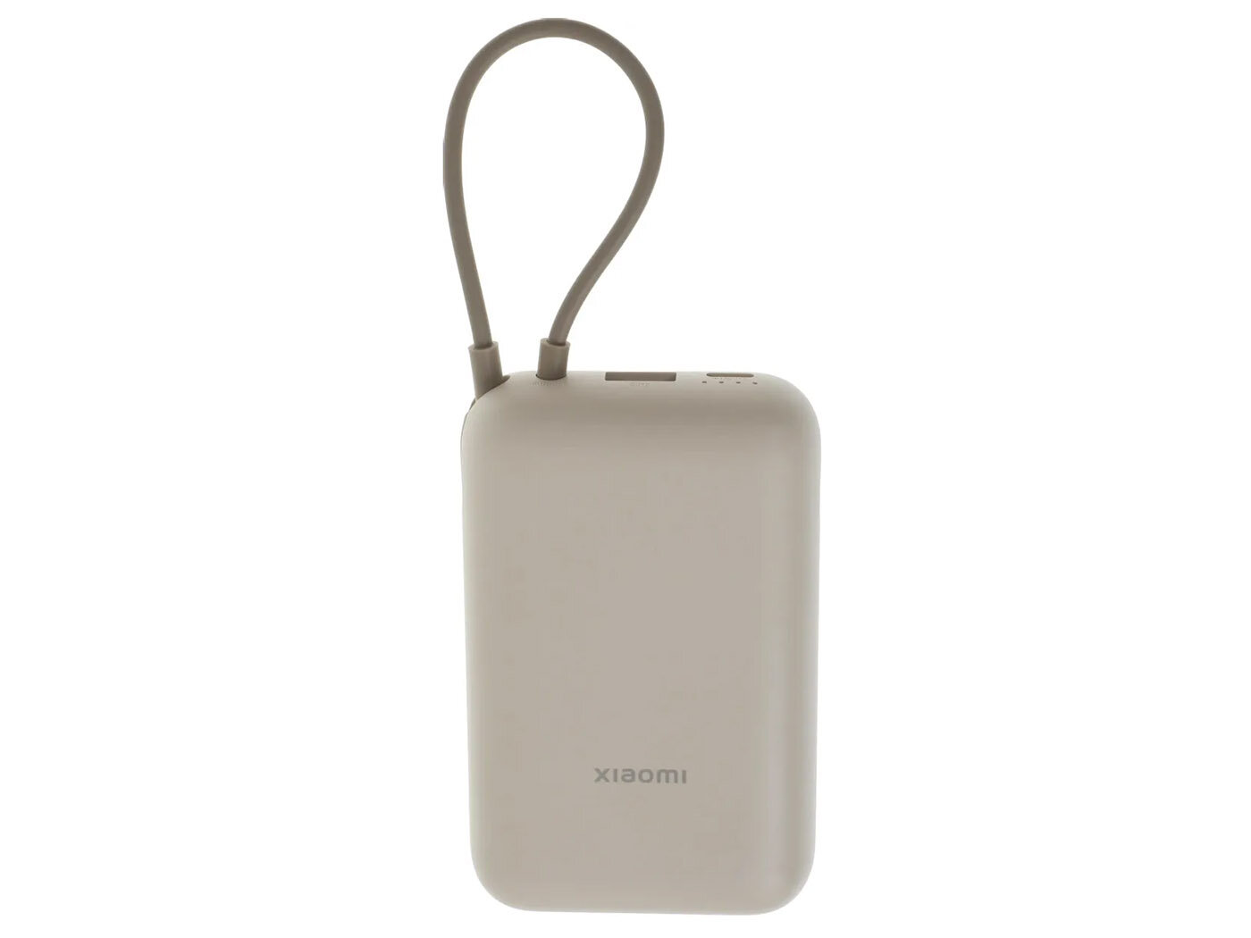 Внешний аккумулятор Xiaomi Power Bank 10000mAh (Integrated Cable), USB-A, 2xUSB-C, до 22.5 Вт, Бежевый BHR9072GL