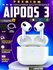 Беспроводные наушники Ai Pods 3 совместимые с Android / Apple + ч...