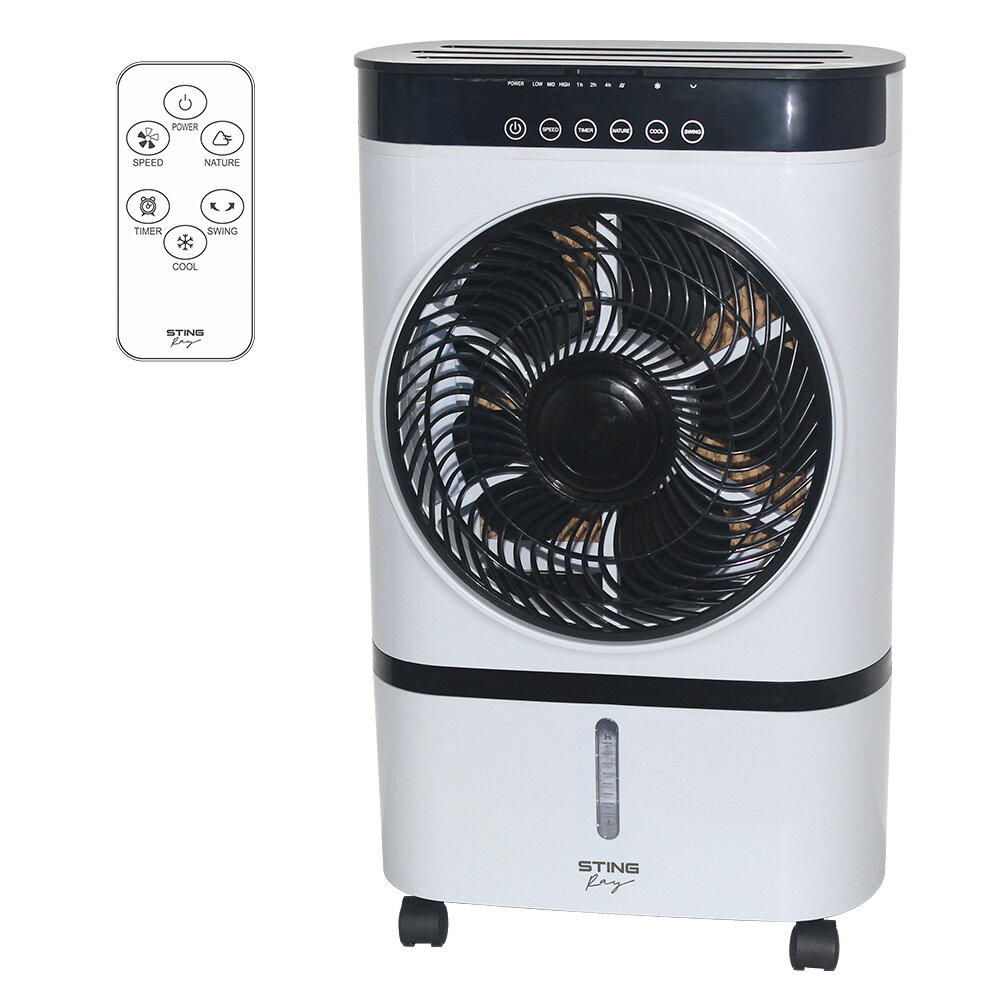 Охладитель воздуха напольный STINGRAY ST-CO4605A белый