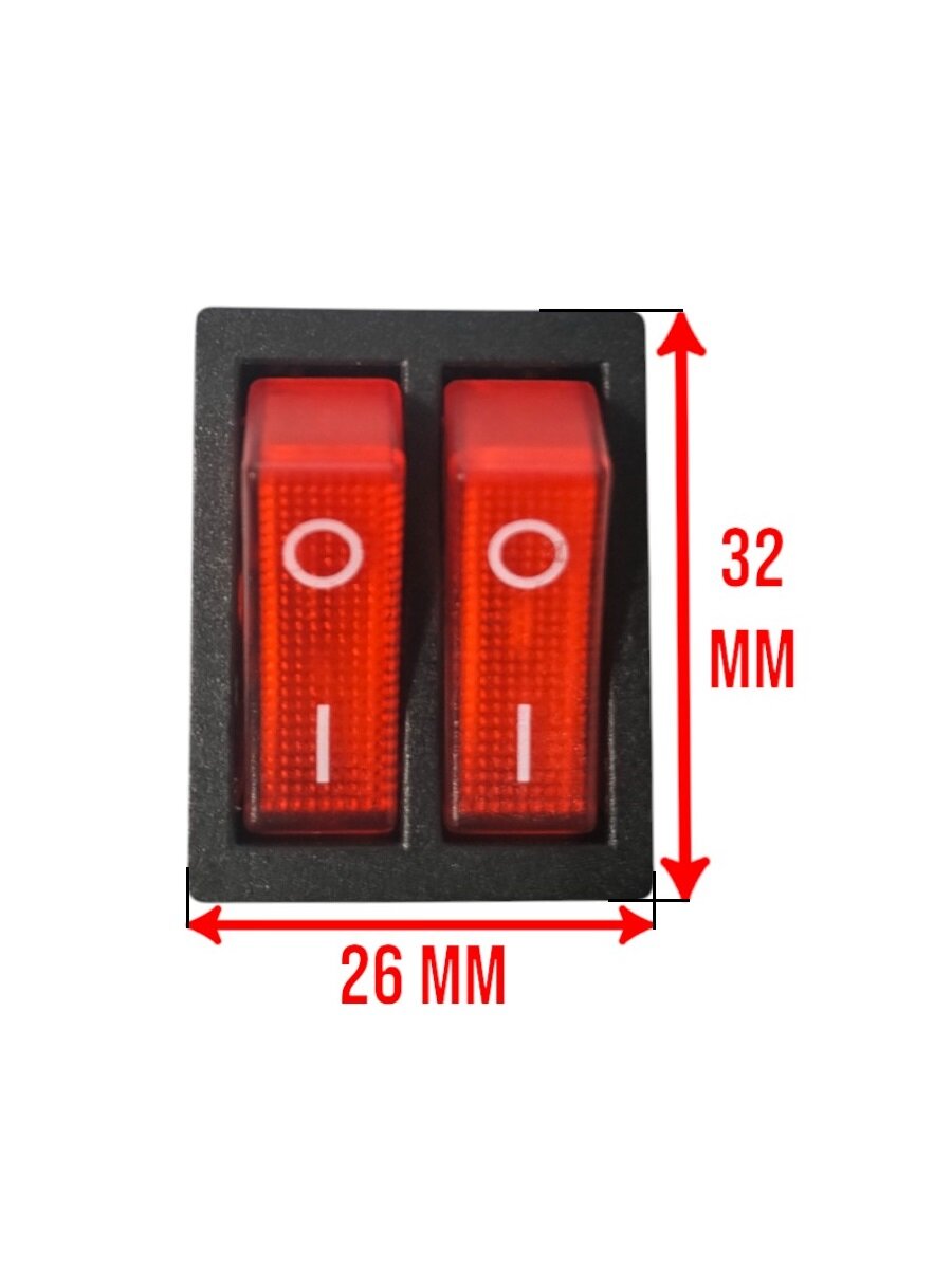 Двухклавишный выключатель водонагревателя Аристон — фото 1