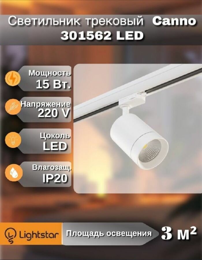 Светильник трековый Canno 301562 LED