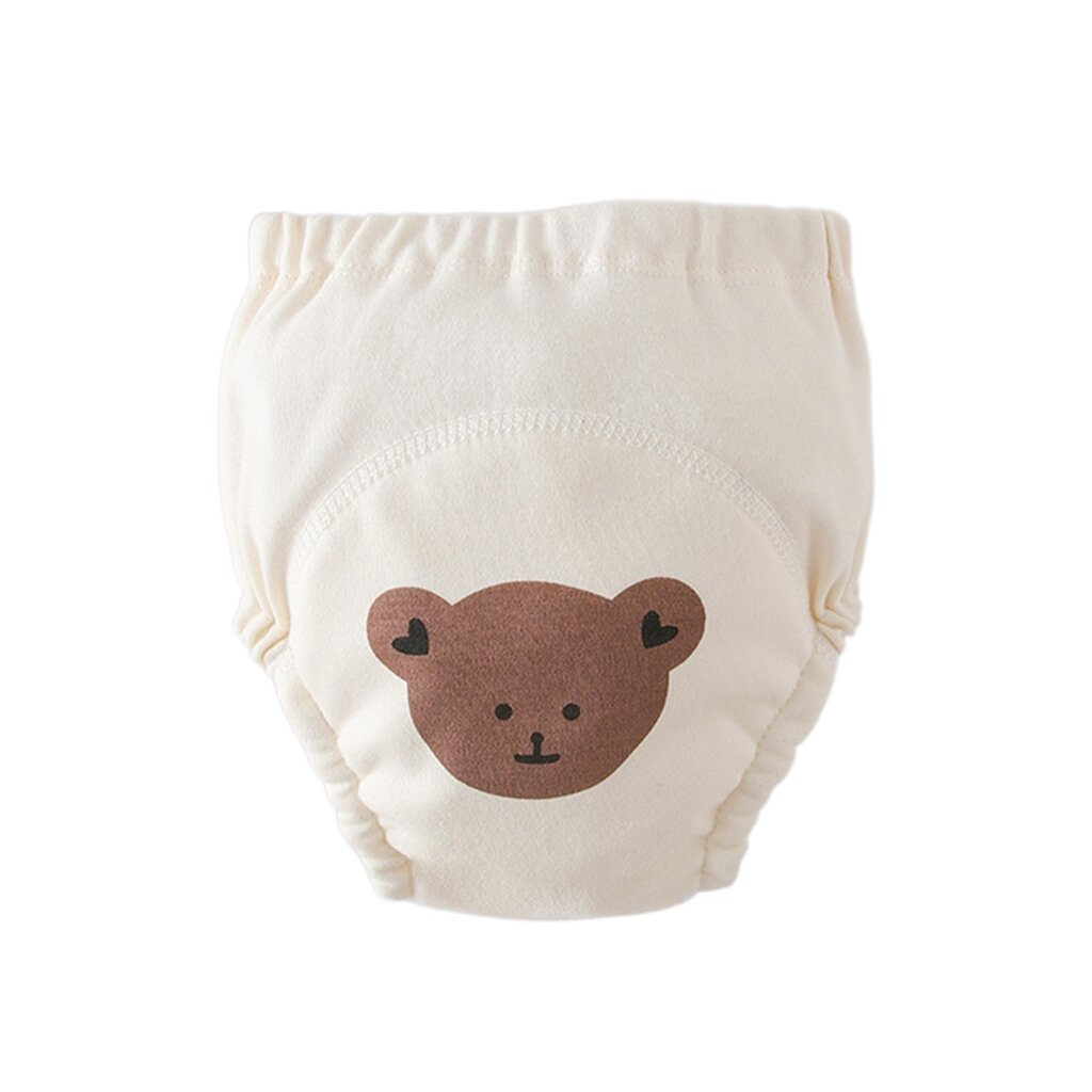 Cartoon Baby Diaper Reusable Infant Nappy Short Pants for Boys Girls Breathable Washable Potty Training Diaper Pants