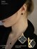 Серьги COSA jewelry, красное золото, 585 проба, фианит