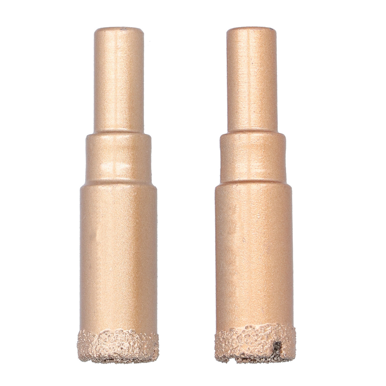 2Pcs Diamond Drill Bits 16mm Large Chip Removal Port High Torsion Brazed Hole Saw for Glass Porcelain Tile Stone Marble