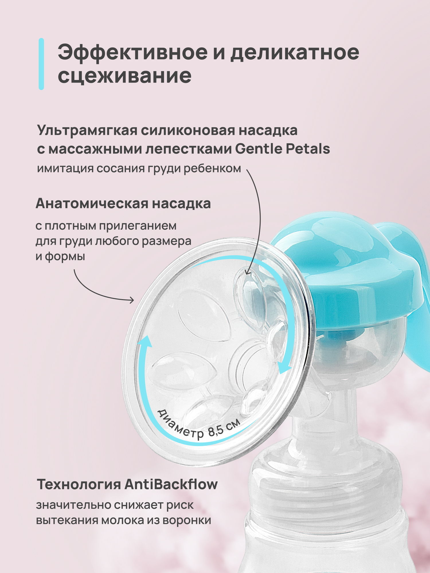 Картинки Молокоотсос CS Medica Kids CS-42, ручное двухфазное сцеживание