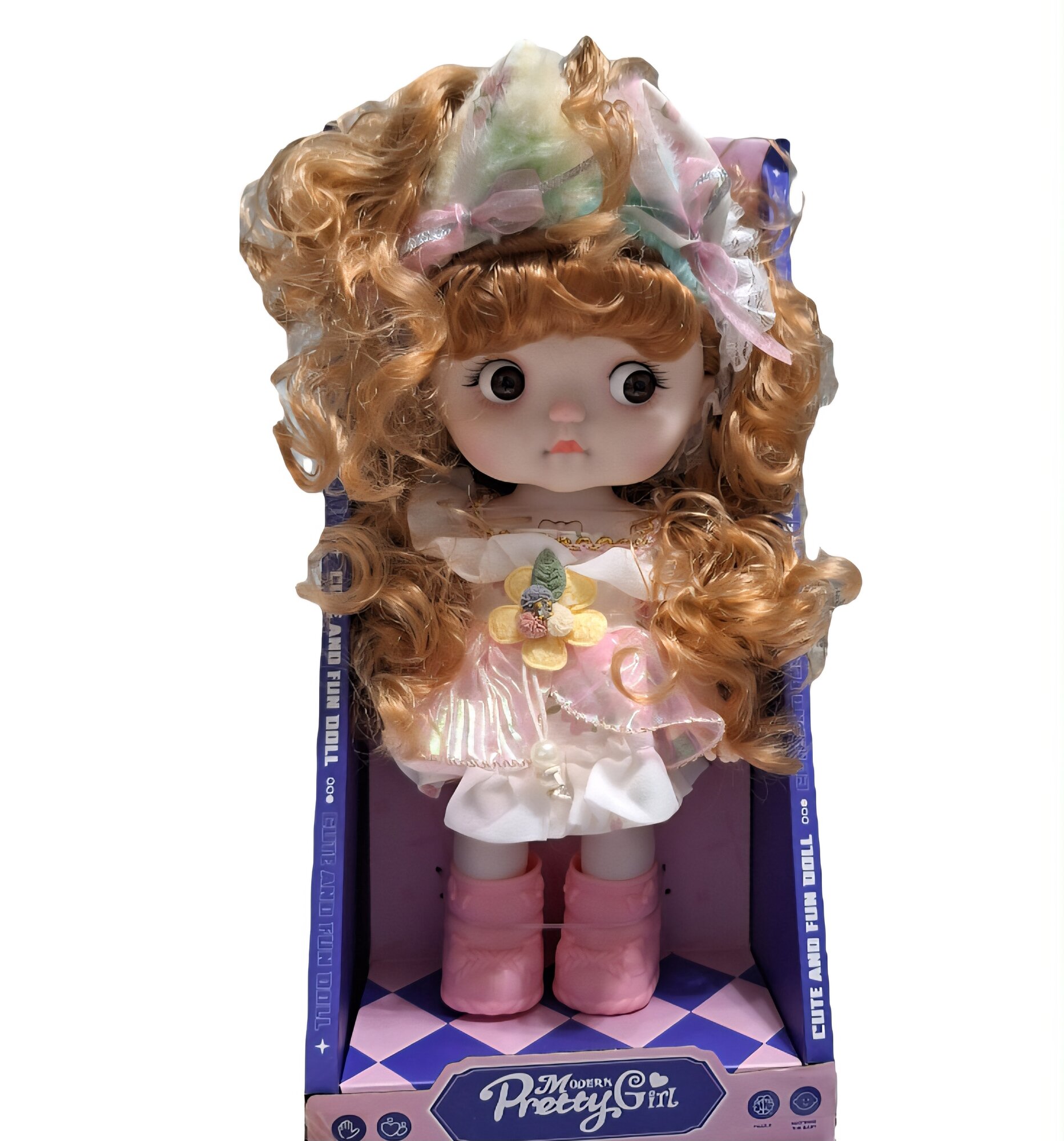 Кукла-модель "MODERN PRETTY GIRL", пластик/силикон, для девочек 3-5 лет