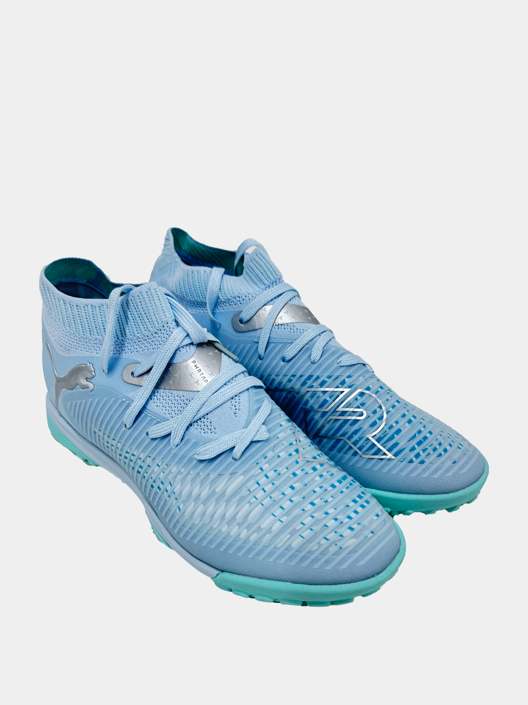Бутсы PUMA, размер 42, бирюзовый
