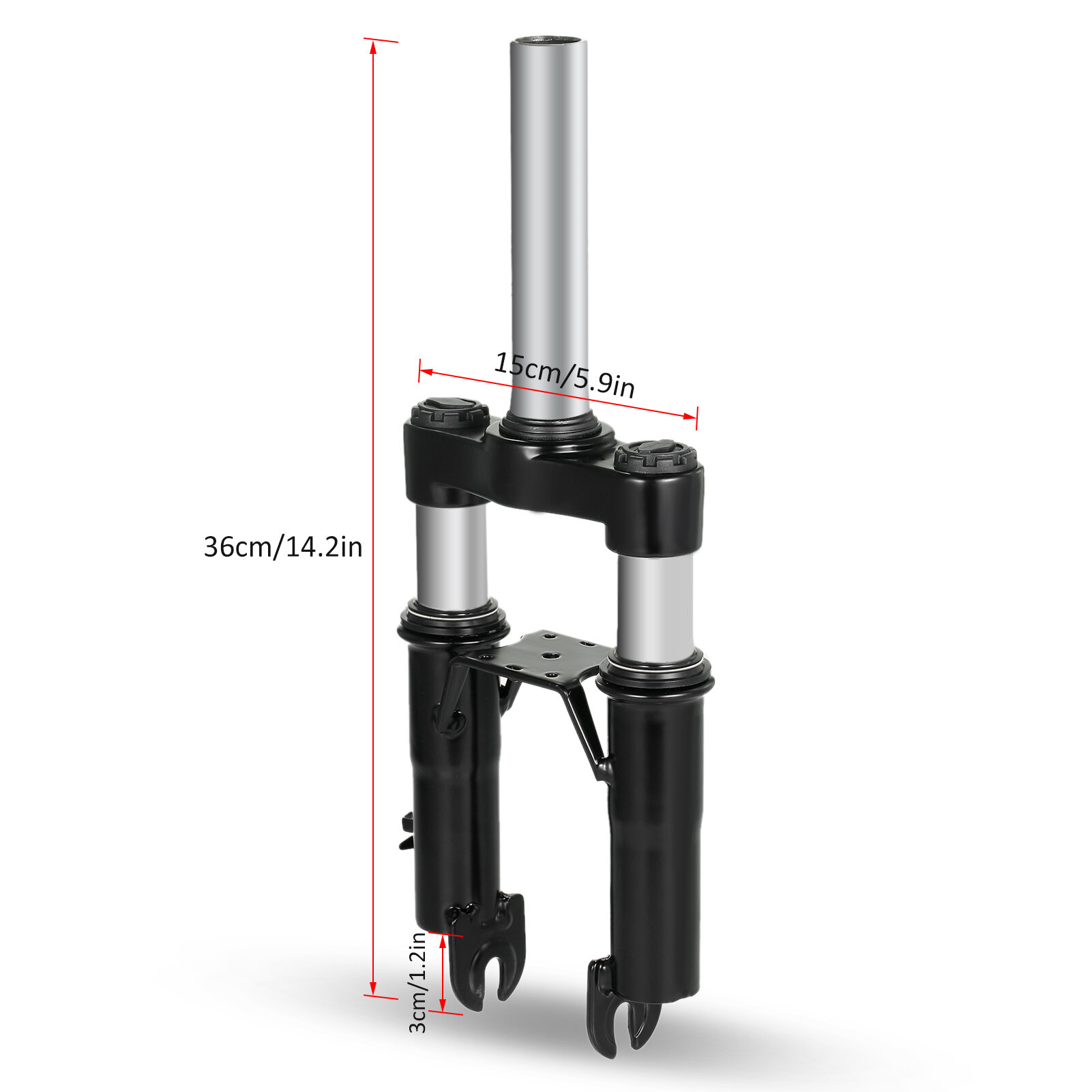 Картинки Электроскутер Xiaomi M365 Передняя вилка Амортизатор Прочная подвеска для улучшения качества езды и устойчивости