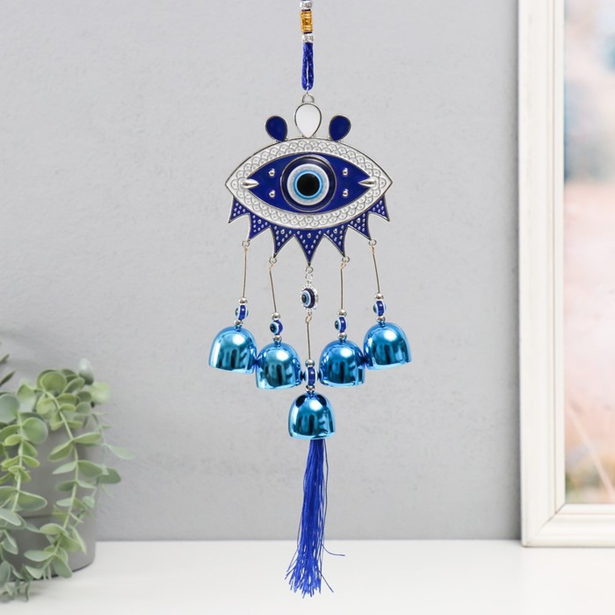 Музыка ветра металл пластик от сглаза 