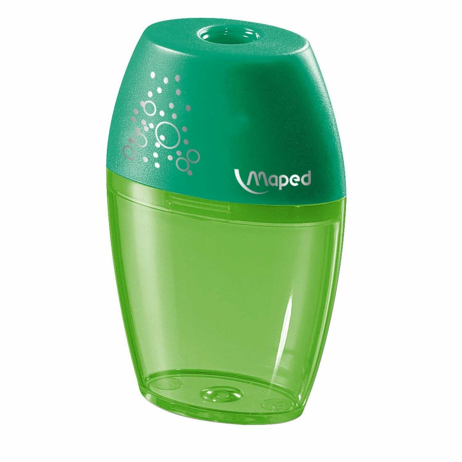 Точилка карандашей Maped "Shaker" 534753, с контейнером, 1 отверстие, 8мм