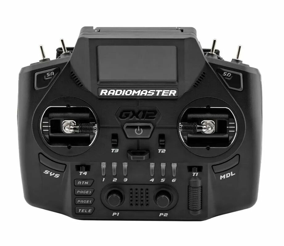 Аппаратура управления Radiomaster GX12 Dual-Band Gemini-X ELRS M2