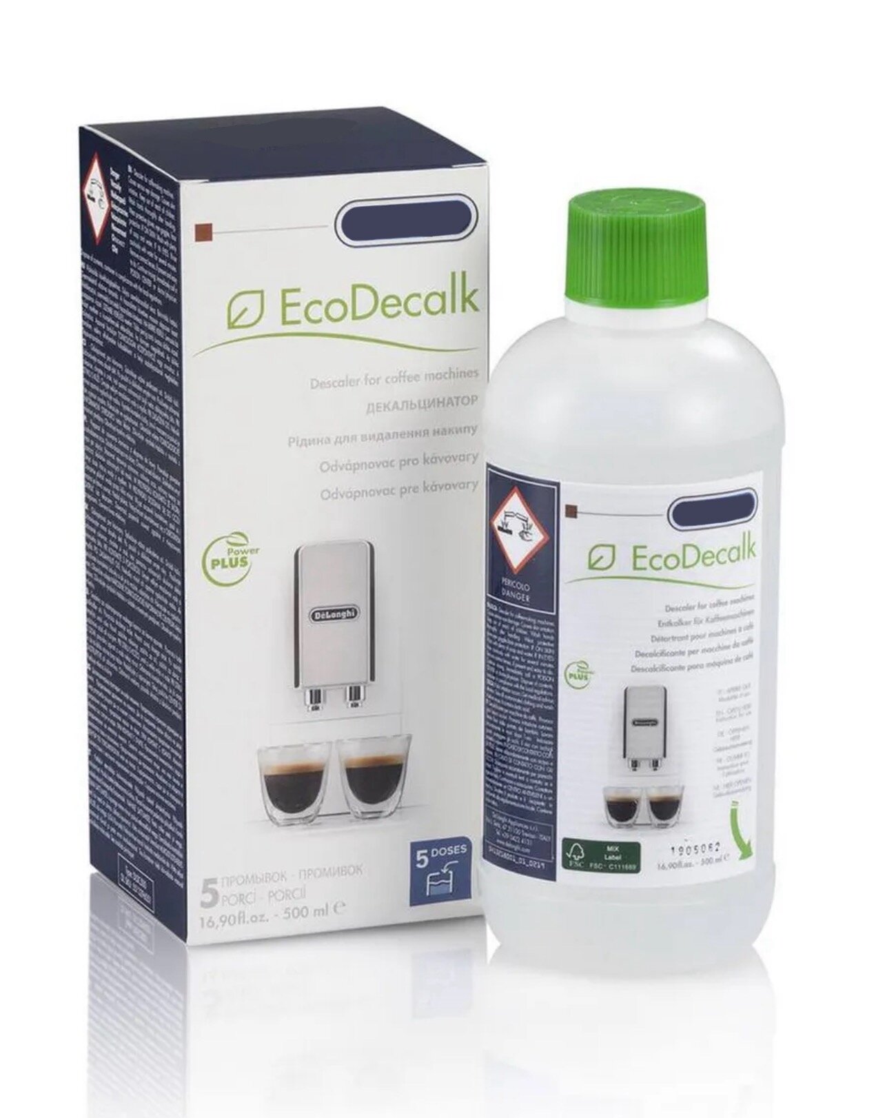 Средство для удаления накипи DLSC500 EcoDecalk для кофемашин