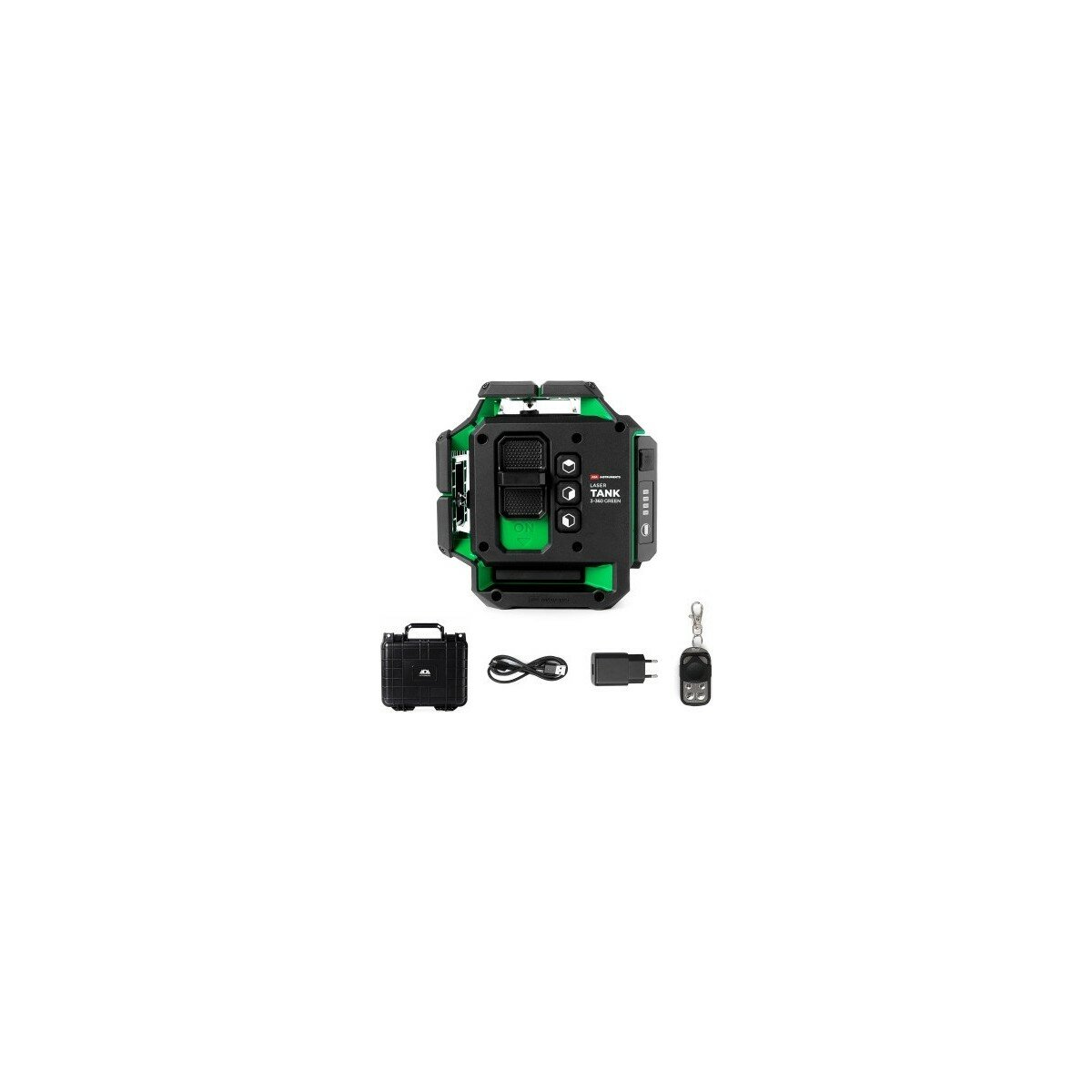 Изображение Лазерный уровень ADA LaserTANK 3-360 green basic edition