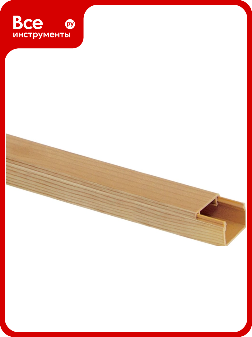 Кабельный канал DIRECT ELECTRIC ПВХ 40x25 сосна 3D DE19722099